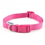 Ancol Nylon Adjustable Collar Raspberry