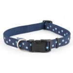 Ancol Vintage Polka Collar Blue