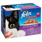 Felix Pouch Senior Mixed Selection In Jelly 12 Pack