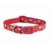 Ancol Reflective Star Adjustable Collar Red