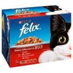 Felix Meaty Selection Chunks in Jelly 12 Pack