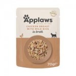 Applaws Cat Pouch Chicken with Wild Rice 12pk