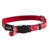 Rogz Silky Catz Red Filligree Cat Collar