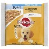 Pedigree Wet Puppy Dog Food Pouches  Mixed With Chicken in Jelly 3 x 100g