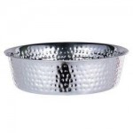 ANKUR HAMMER DISH SILVER 20CM