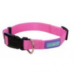 Hemm & Boo Nylon Collar Pink Large