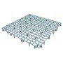 FLOOR GRID PLASTIC - GREY 50X50CM