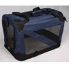 Dog Or Cat Navy Collapsible Pet Carrier with Carry Bag (Small)