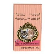 Harringtons Complete Cat Food Salmon & Rice 500g 