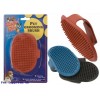 3 ASST COL PVC PET GROOMING  PAD ON SLIDE BLISTER CARD