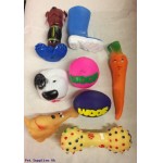 Squeaky Pet Toys 24pk Mixed Nice Quality